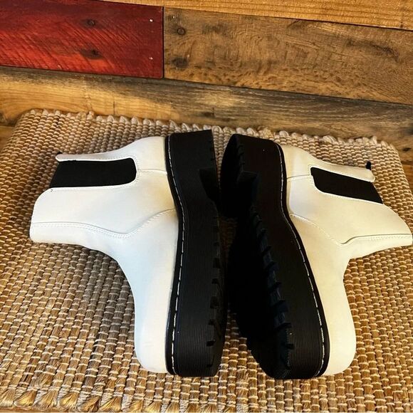 Story White‎ Platform Boots Size 8 - Picture 9 of 10